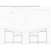 Ergonomic metal seat and elastic textile strap Etropole