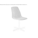 Fabric swivel office chair Jatoba