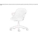 Ergonomiczne krzesło biurowe Kehtna