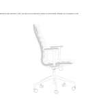Swivel office chair on wheels Chirac