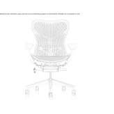 Ergonomiczne obrotowe krzesło biurowe Triflex z polimeru Coamo