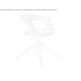Swivel felt chair Ferron