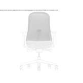 Ergonomic swivel office chair with armrests Marquain