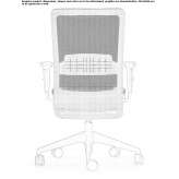 Swivel office chair on wheels Vrdy