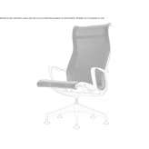 Swivel mesh office chair with armrests Hatava
