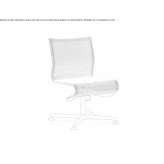Swivel office chair with 4-arm base Citov