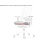 Swivel office chair with height adjustment and armrests Gorno
