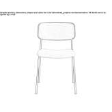 Stackable fabric chair Archbold