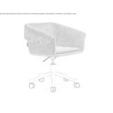 Swivel chair with a five-star base and armrests Introd