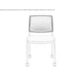 Ergonomic chair on wheels Simbario