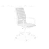 Swivel fabric office chair with armrests Raunheim