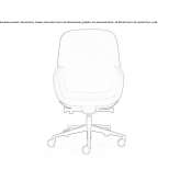 Swivel chair with armrests Grljevac