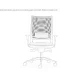 Swivel office chair with mesh and armrests Zvecka