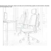 Swivel office chair on wheels Prenzlau