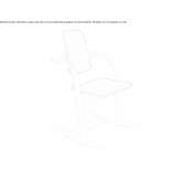 Ergonomic rocking chair Dracevo
