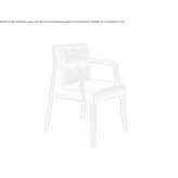 Office chair upholstered in leather with armrests Sorup