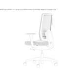 Swivel mesh office chair with height adjustment Otyniia