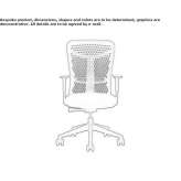 Height-adjustable office chair with wheels and armrests Velim
