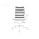 Swivel office chair with a 5-star base Bavleny