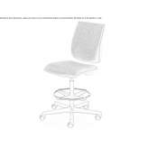 Folding office chair on wheels Hlebine