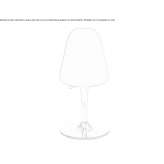 Technopolymer office chair with height adjustment Poros