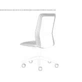 Swivel office chair with a 5-star base Tlapala