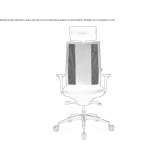 Swivel office chair with a 5-star base Fitilieu