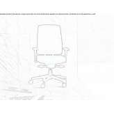 Fabric office chair on wheels with 5-arm base Stavrovo