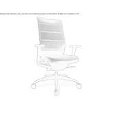 Swivel office chair with a 5-star base Bavleny