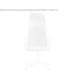 Office chair with high backrest and 4-arm base Ajak