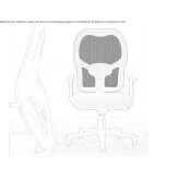 Mesh office chair with height adjustment and armrests Aras