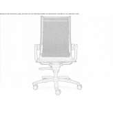 Swivel office chair with armrests and 5-star base Marsing