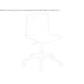 Height-adjustable swivel office chair with wheels Gigant