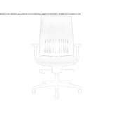 Swivel office chair with height adjustment and armrests Kreuth