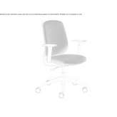Swivel office chair with medium backrest and fabric Porzuna