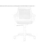 Krzesło Nylon® z regulacją wysokości i kółkami Boromlia