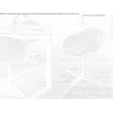 Fabric office chair with armrests and 4-arm base Caniles