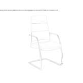 Office chair on a cantilever Pisa