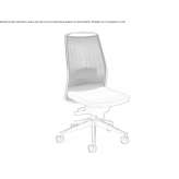 Swivel office chair Highmore