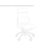 Swivel office chair Pisa