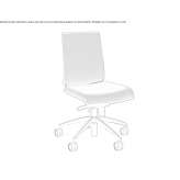 Swivel office chair Chantome