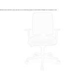 Swivel, height-adjustable fabric office chair with armrests Warken