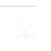 Height-adjustable executive chair with 5-star base Mithymna