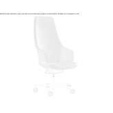 Height adjustable executive chair with 5-star base and wheels Mithymna