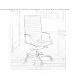 Executive chair with height adjustment and wheels Prenzlau