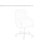 Executive chair with 5-star base Yavoriv