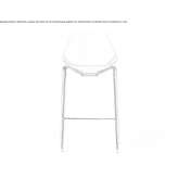 High polyurethane stool with footrest Veinge