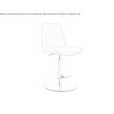 Office stool with height adjustment Felitto