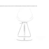 Swivel polyurethane stool with height adjustment Veinge