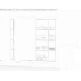 Tall sideboard with sliding doors Sunuapa